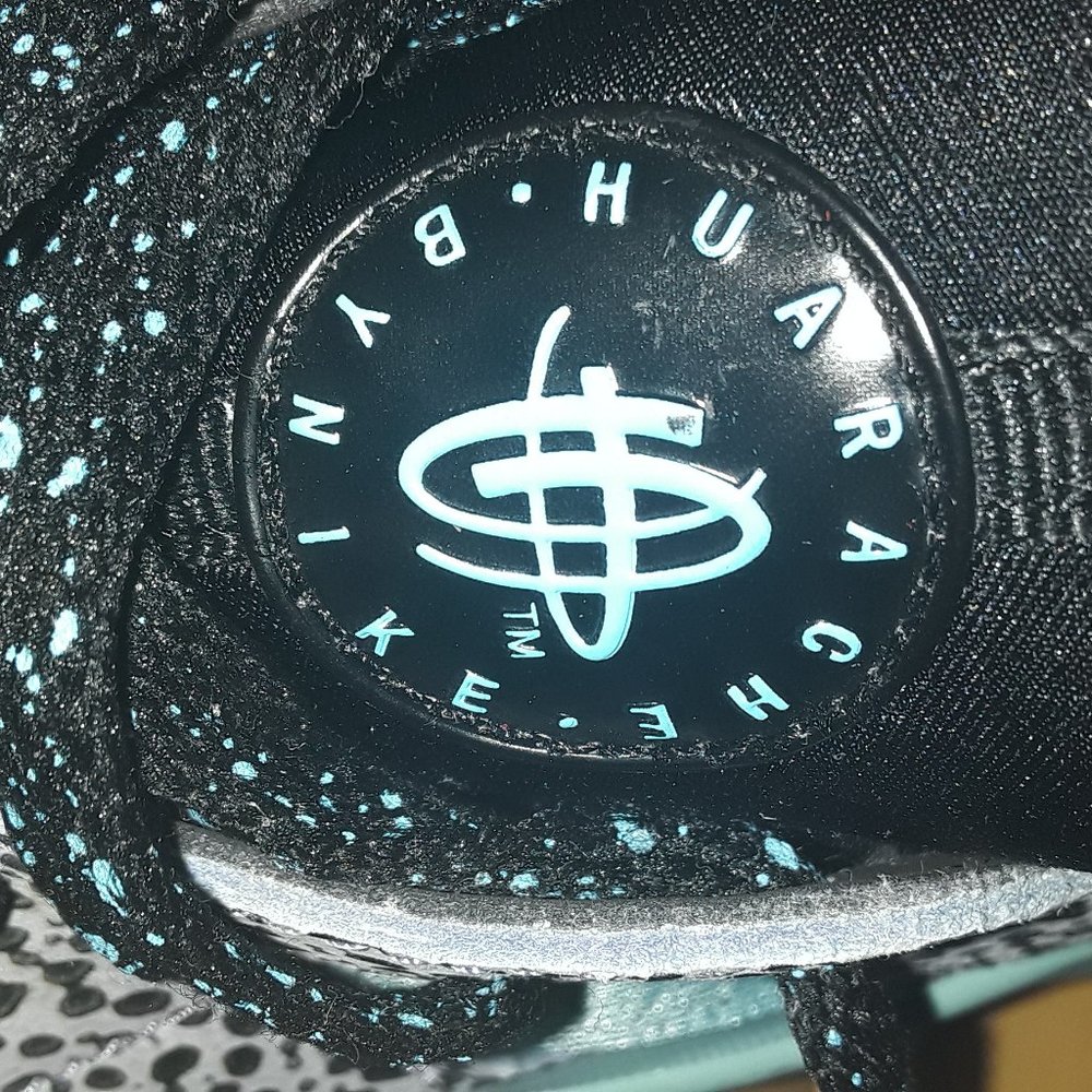 Nike Women's Black & Teal Speckled Sneakers - Picture 7 of 9